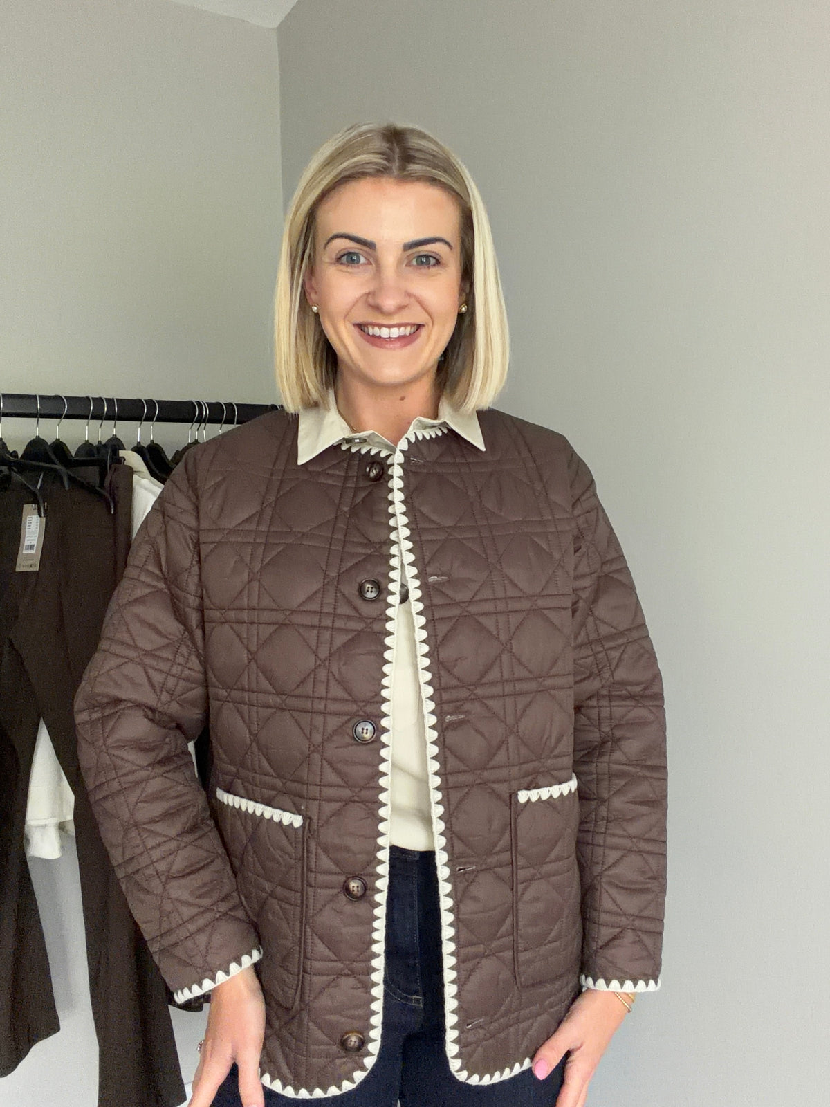 Chocolate Quilt Jacket