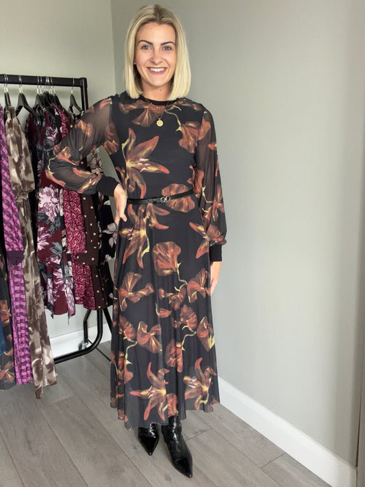 Rant & Rave Lillian Black Dress