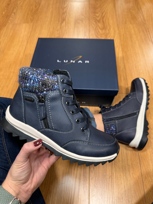 Lunar Buttermere Navy Waterproof Boot