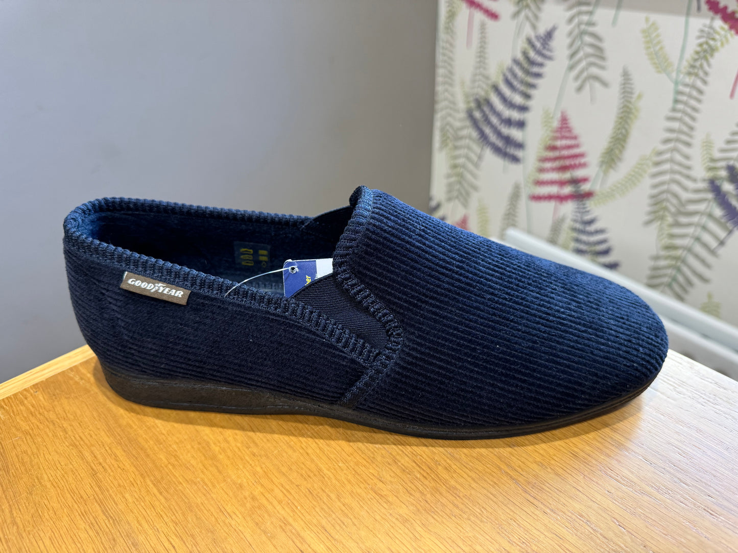 Goodyear Navy Humber Mens Slipper