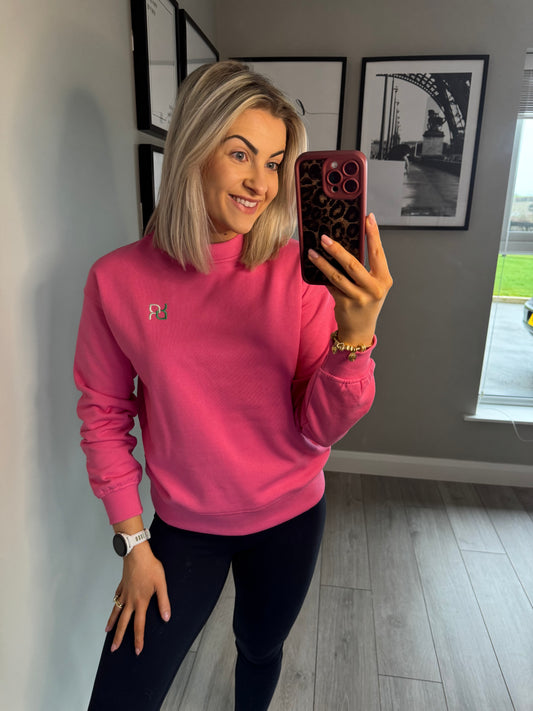 Relax & Renew Gianna Pink Sweater