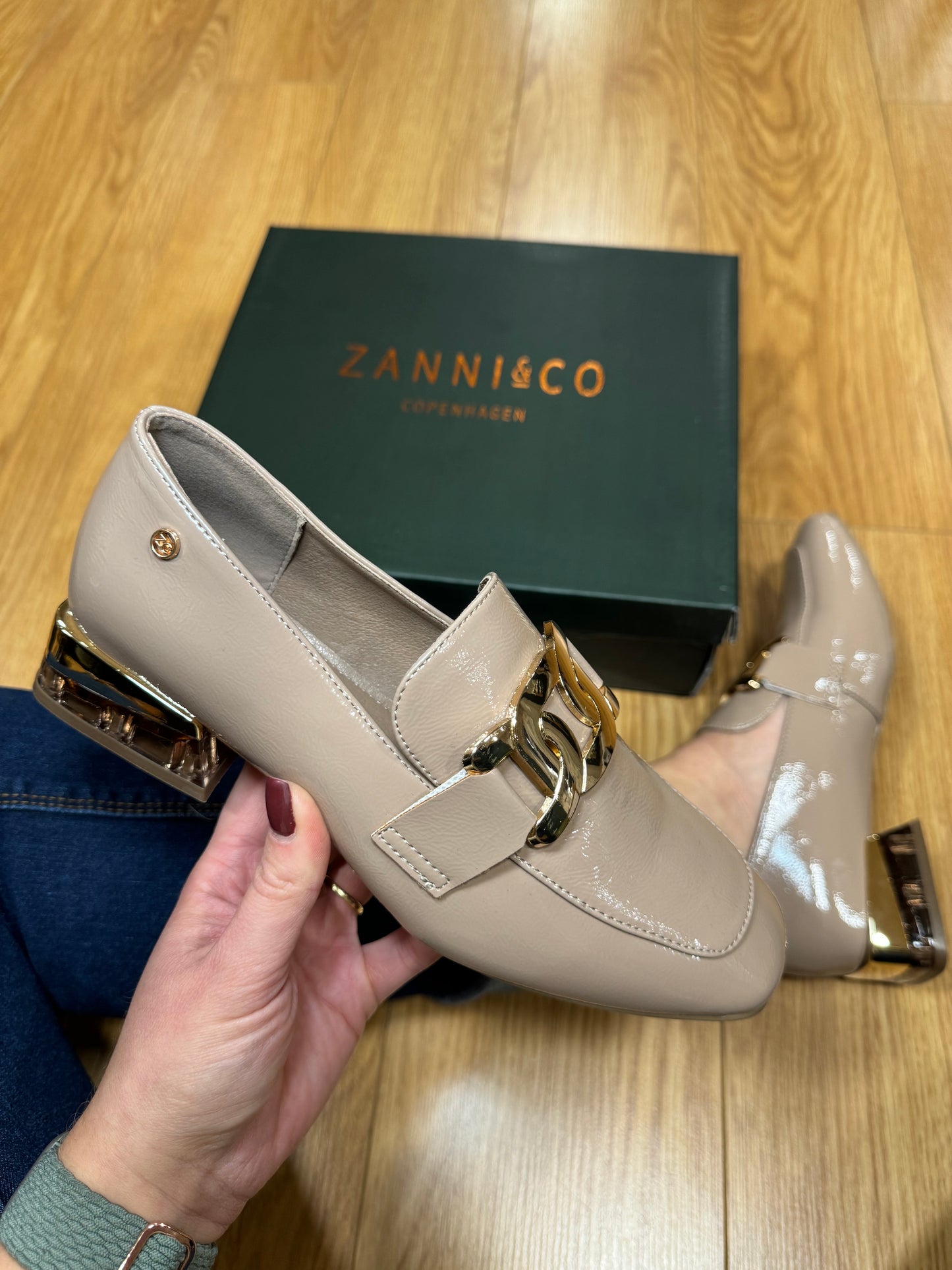 Zanni & Co Laocai Blush Patent Loafer