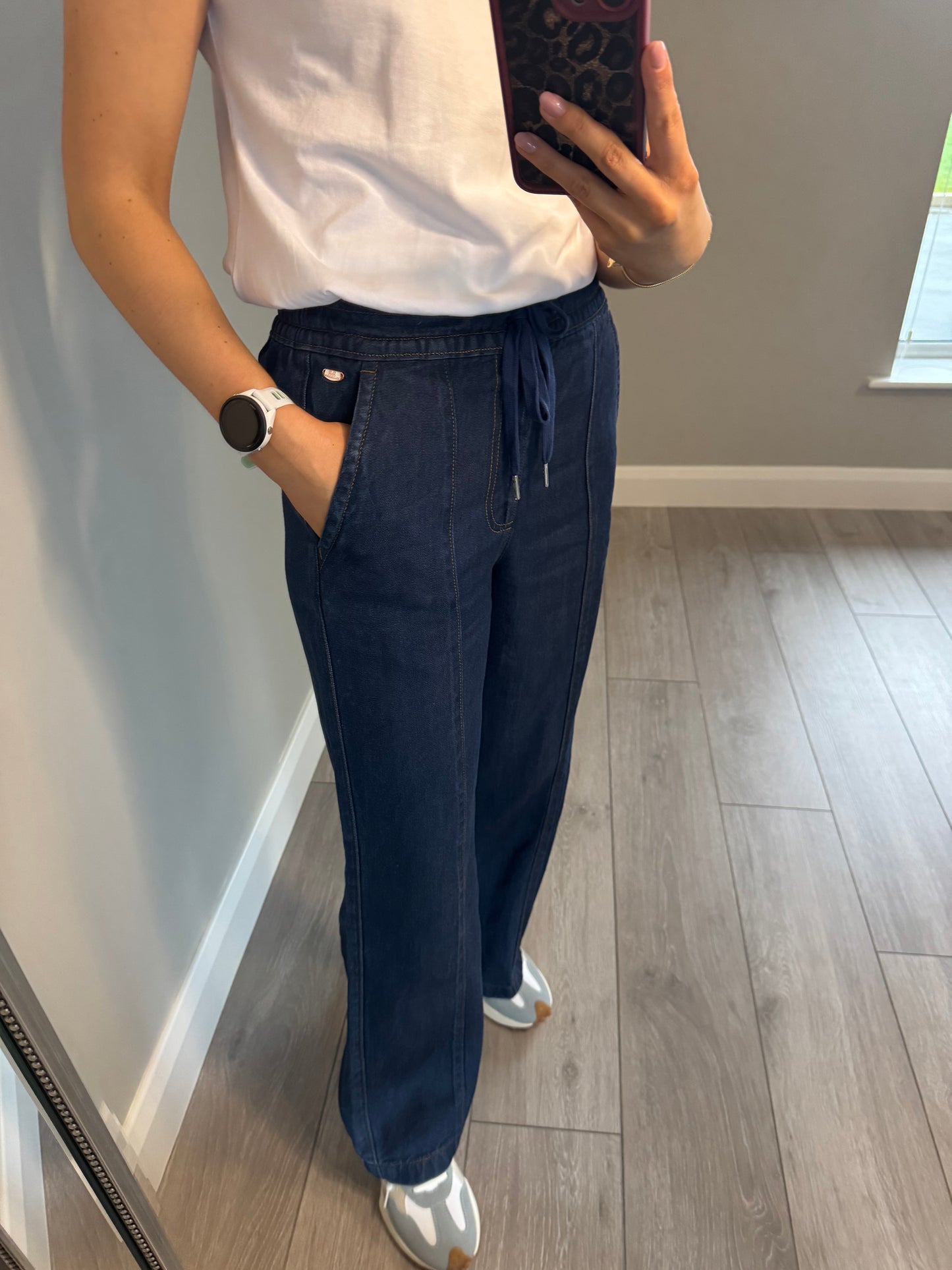 Relax & Renew Lana Dark Denim Trouser