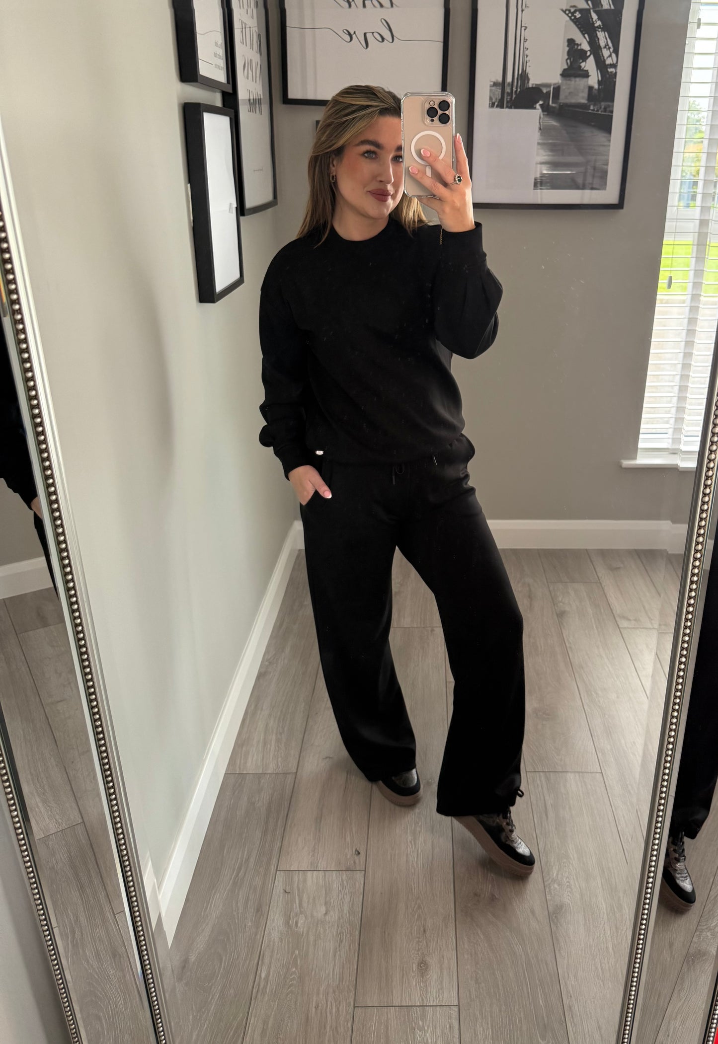 Relax & Renew Penny Black Sweater