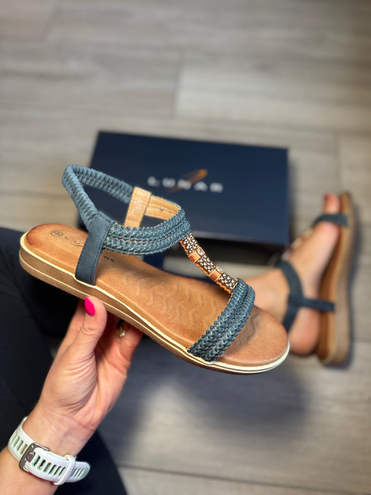 Lunar Portofino Blue Sandal