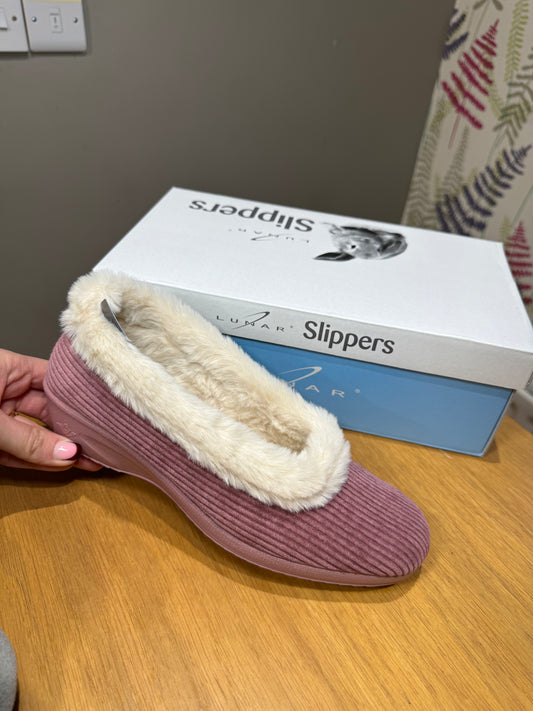 Lunar Glynis Pink Slipper