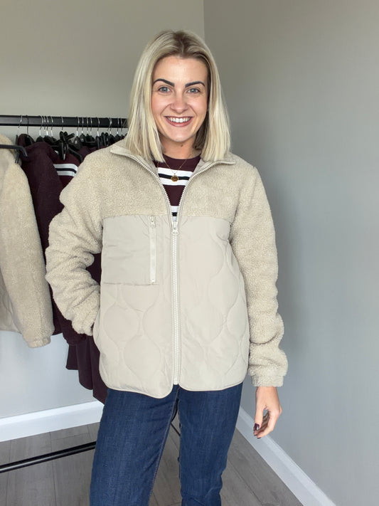 Kaffe KAgracelyn Beige Jacket