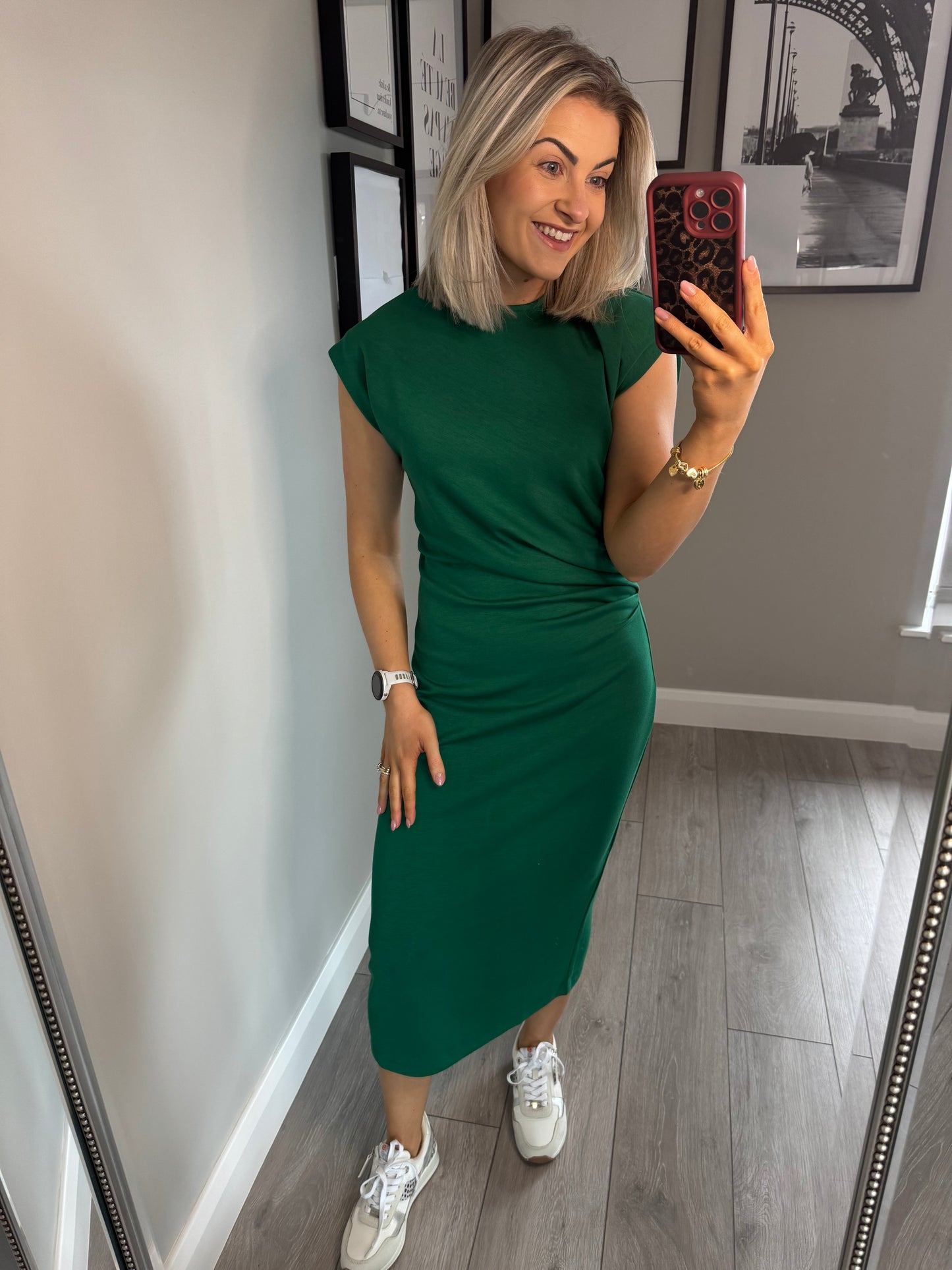 Relax & Renew Anya Green Dress