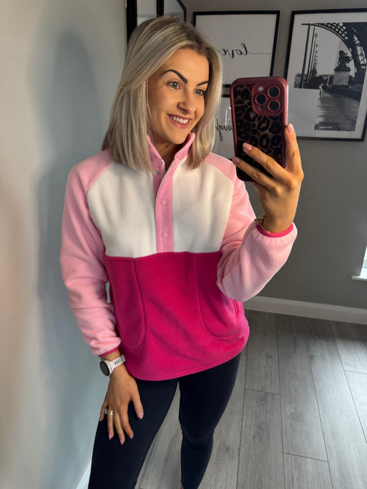 Relax & Renew Emerson Pink Fleece