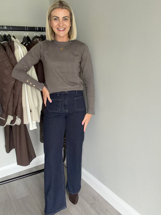 Kaffe KAbrook Dark Wash Jeans