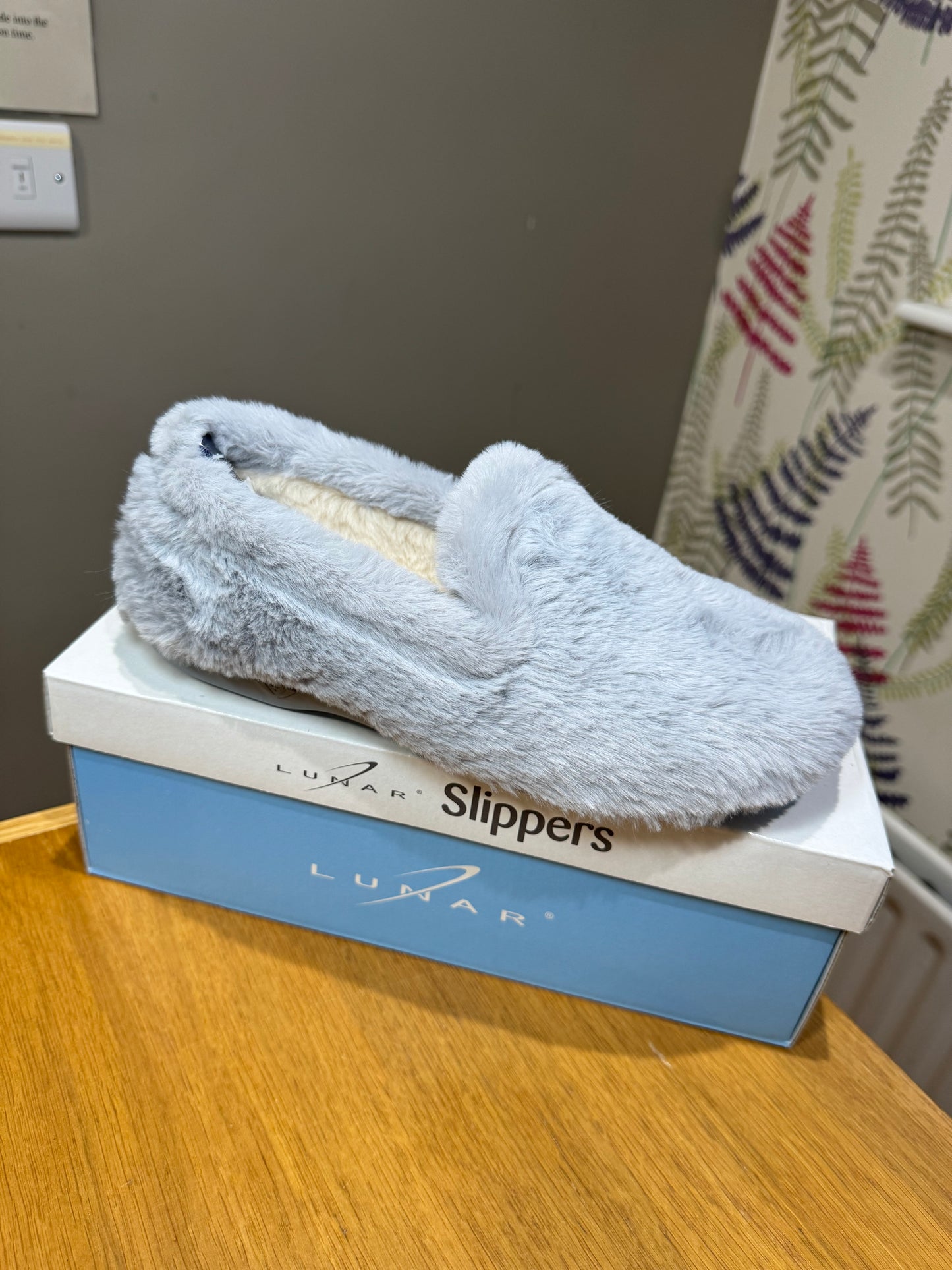 Lunar Frito Grey Slipper