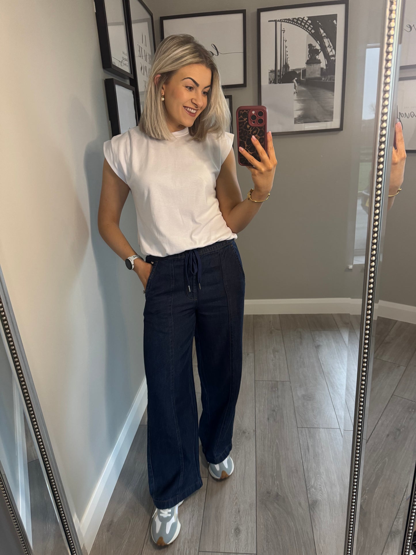 Relax & Renew Lana Dark Denim Trouser