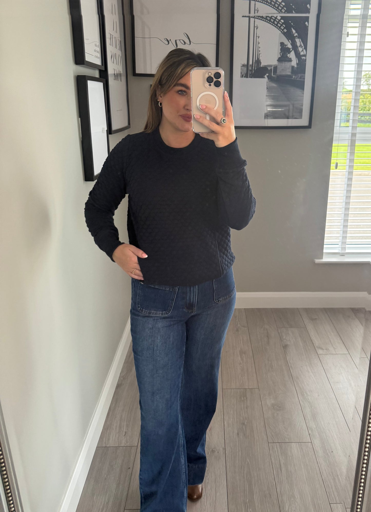 Relax & Renew Rebecca Navy Sweater