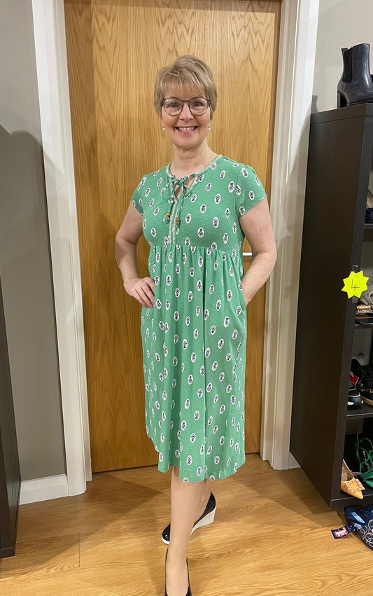 Brakeburn Green Dress