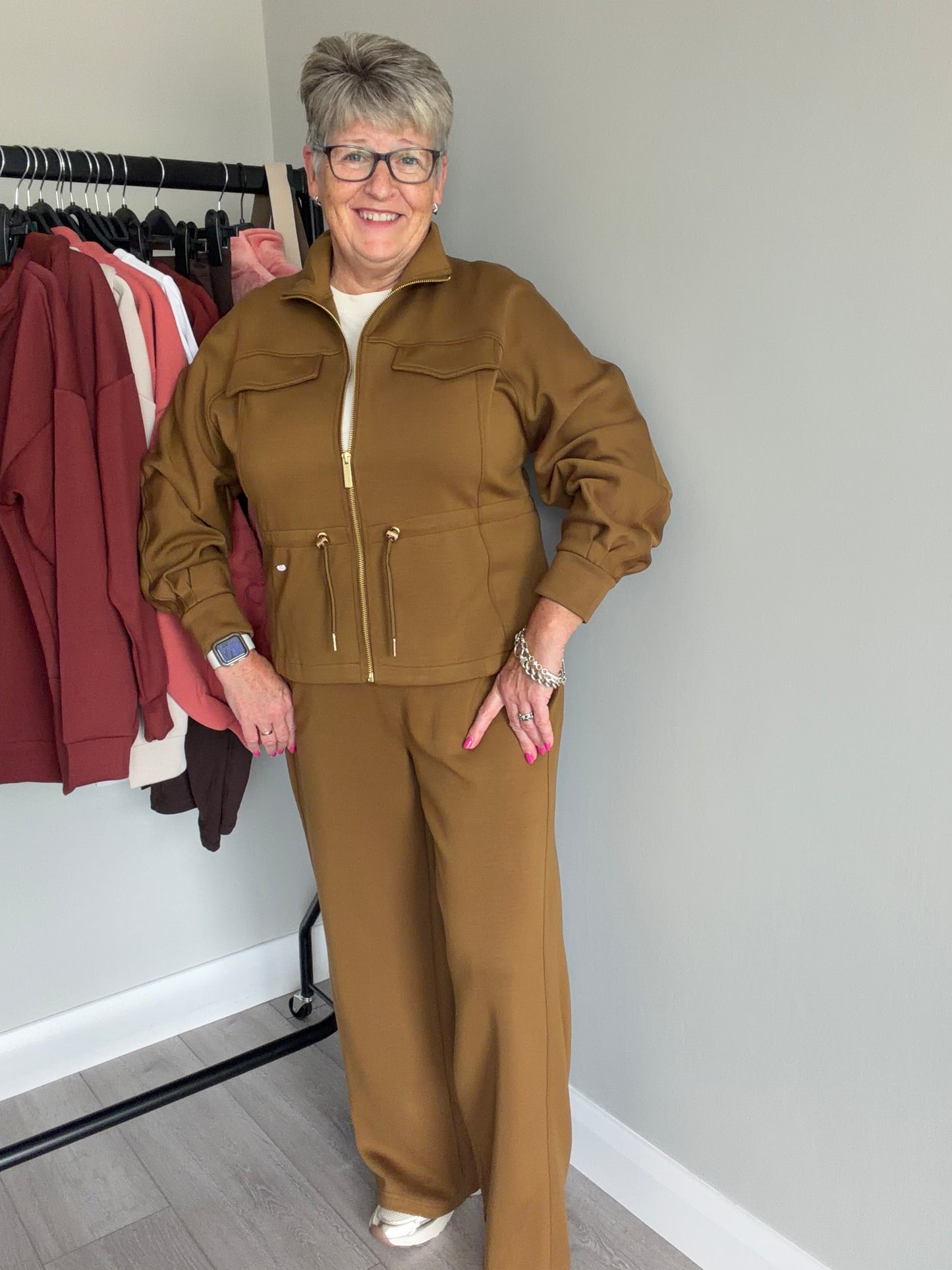 Relax & Renew Cora Olive Jogger