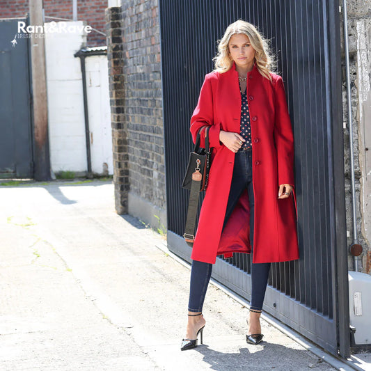 Rant & Rave Amanda Red Coat