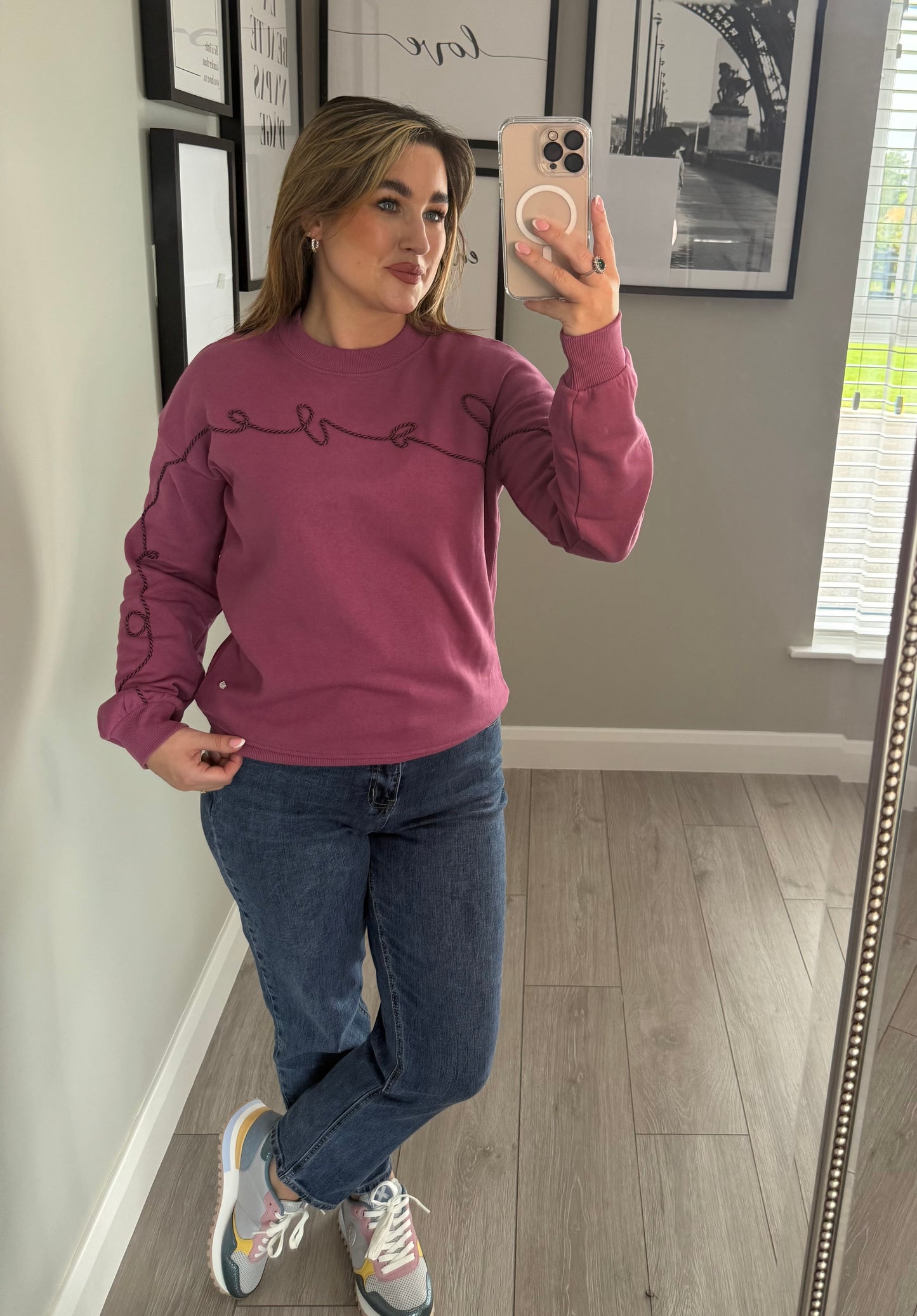 Relax & Renew Abbie Berry Sweater