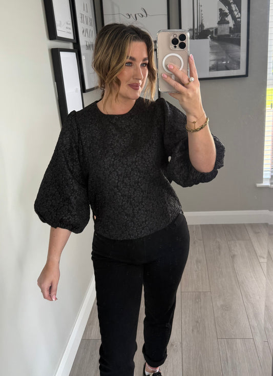 Rant & Rave Quinn Ice Black Top