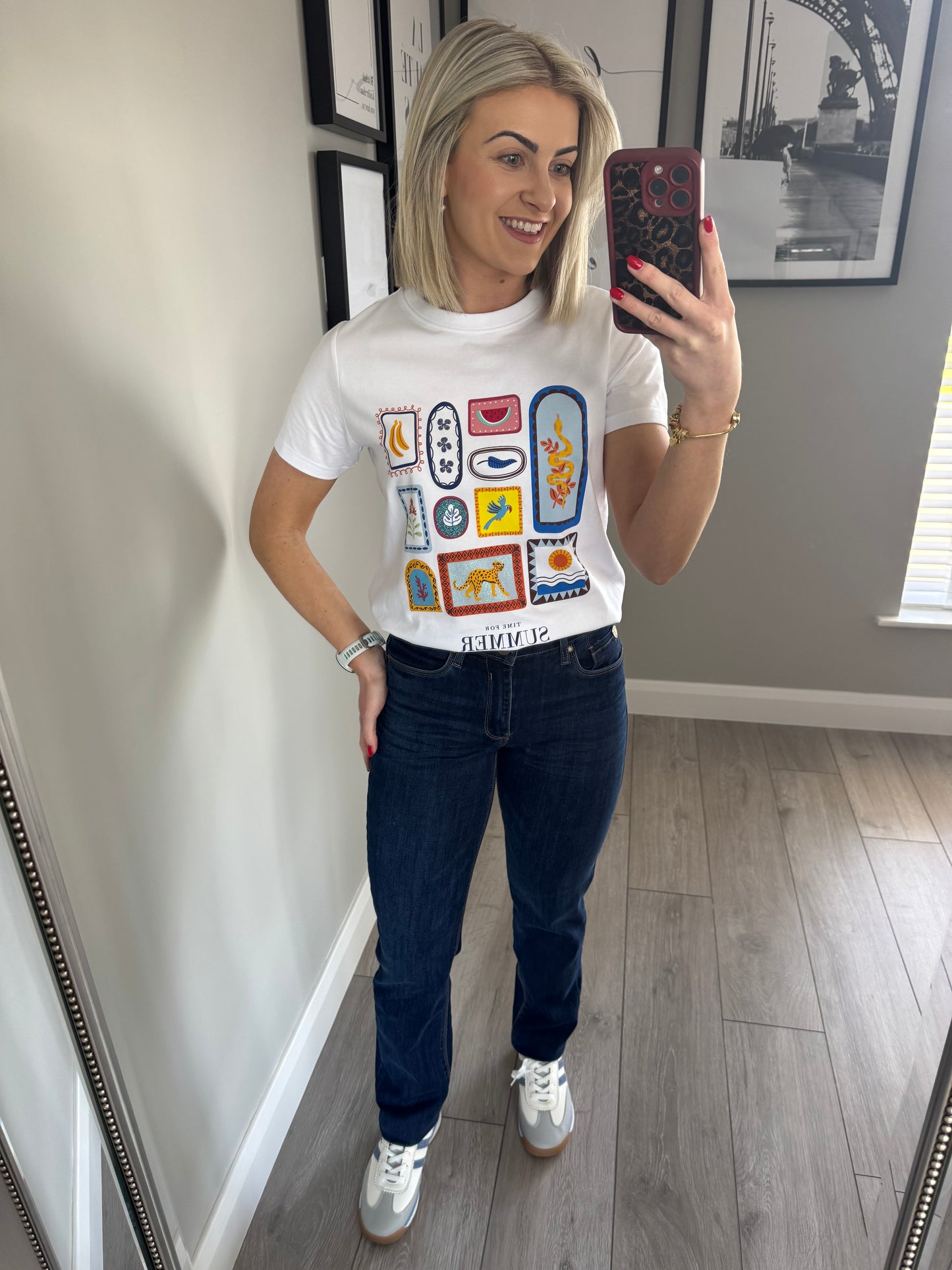 Rant & Rave Teagan Dark Blue Straight Jean
