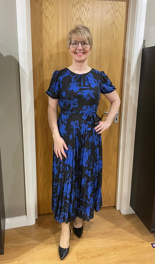 Glitz Royal/Black Dress