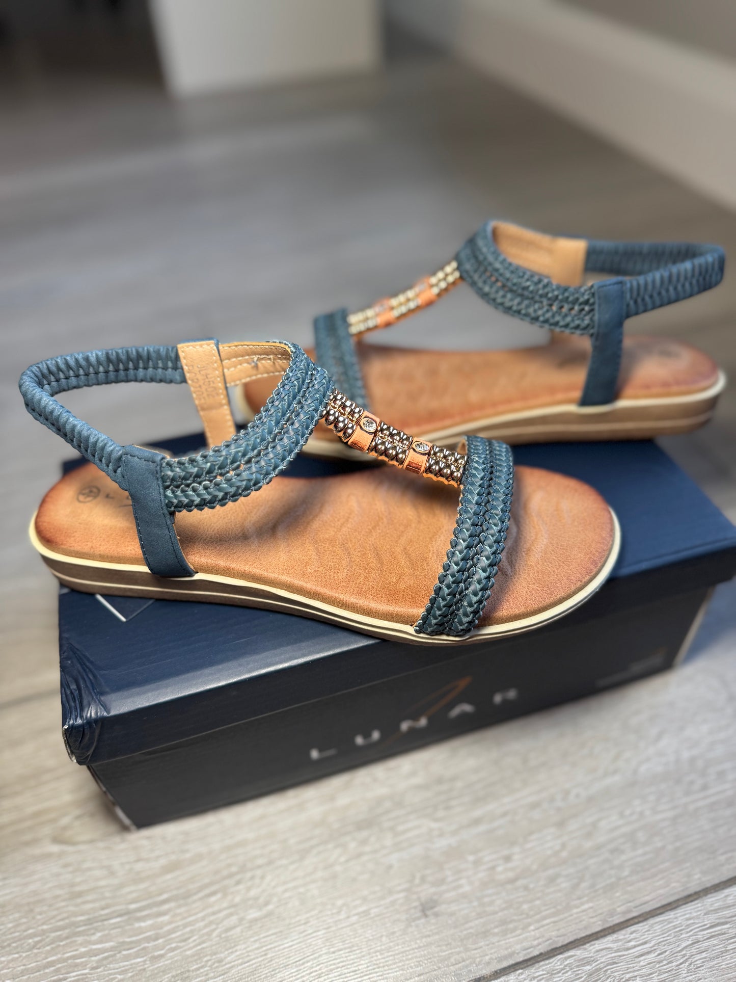 Lunar Portofino Blue Sandal