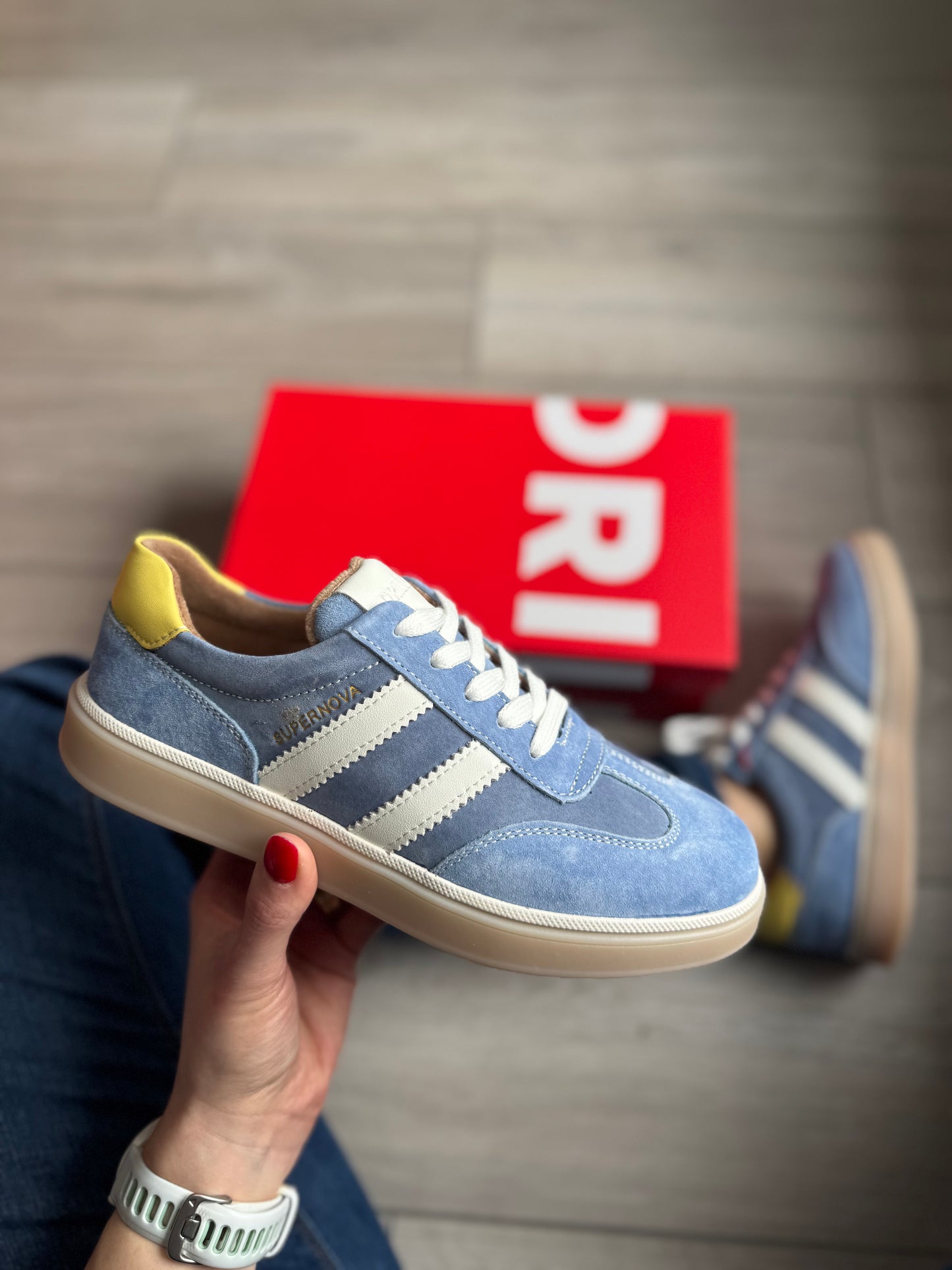 Drilleys Seventy Five Denim Trainer