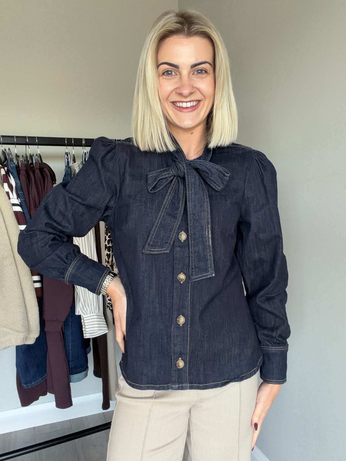 Kaffe KAmolly Denim Shirt