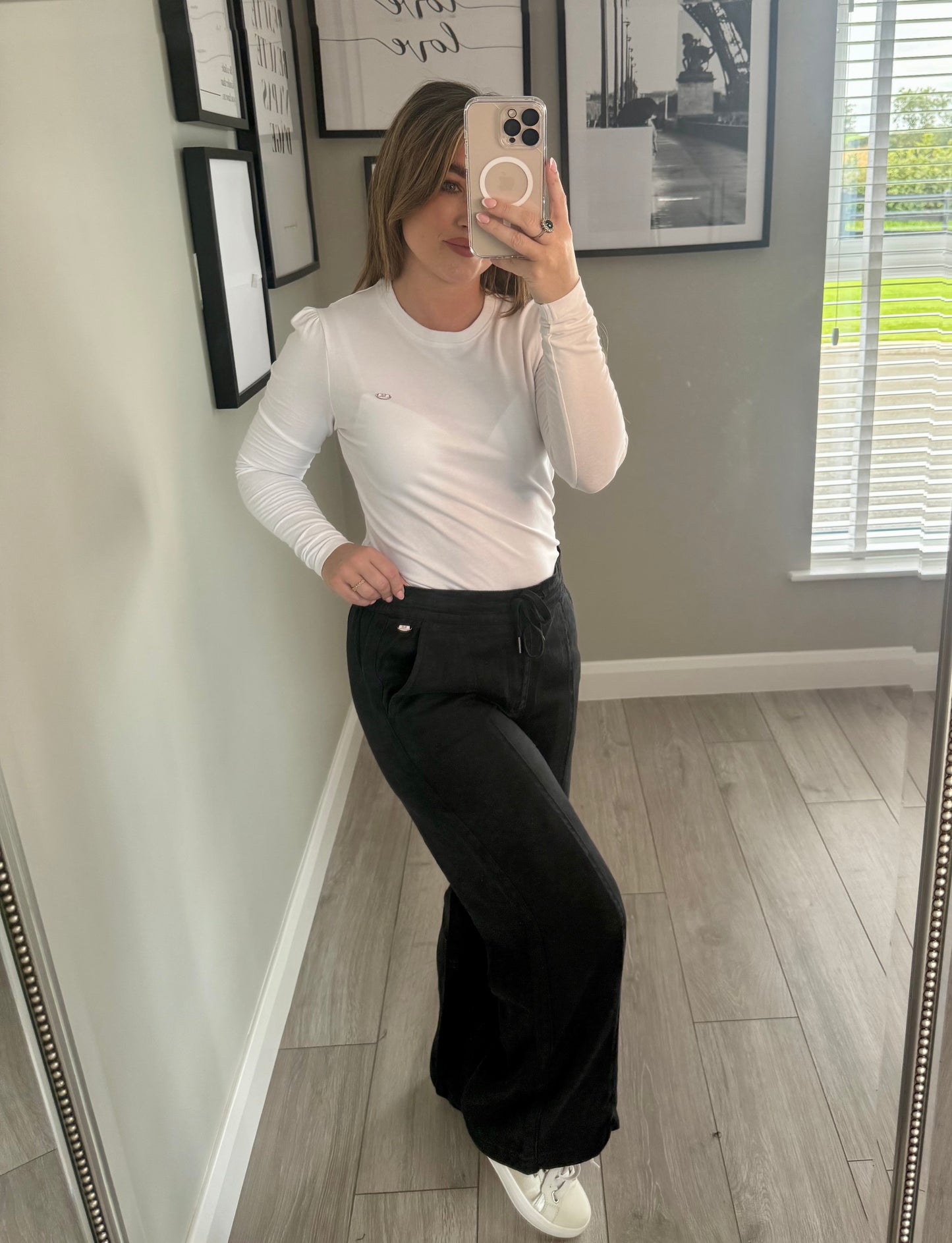 Relax & Renew Elana Black Trouser