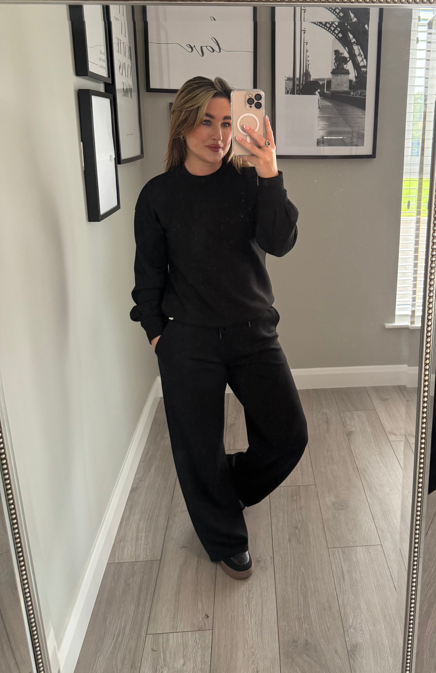 Relax & Renew Penny Black Sweater