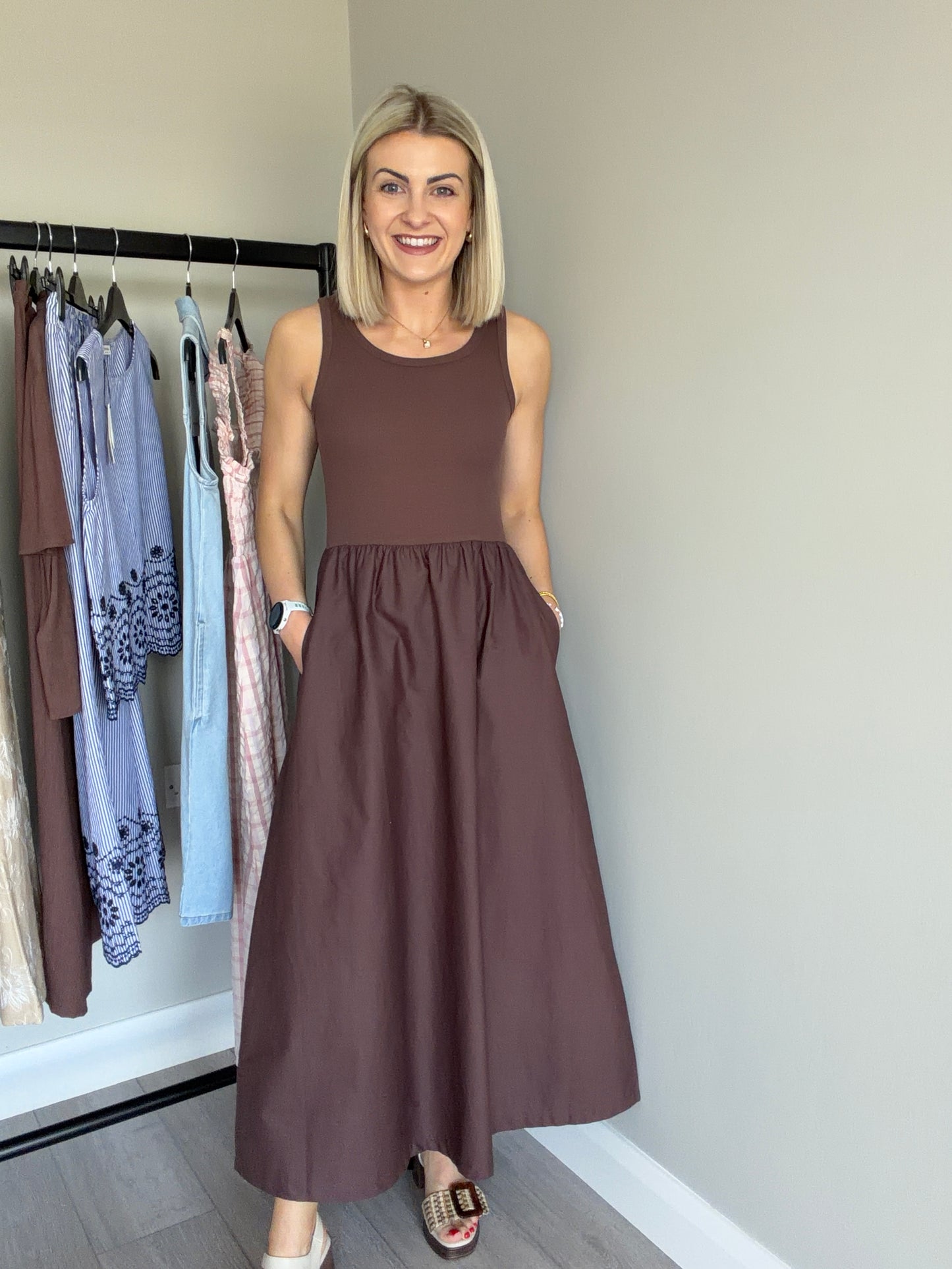 B.Young BYsunnia French Roast Dress