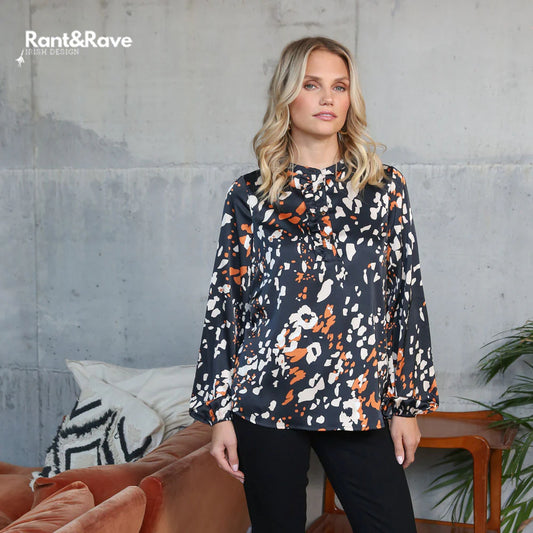 Rant & Rave Ebony Black Top