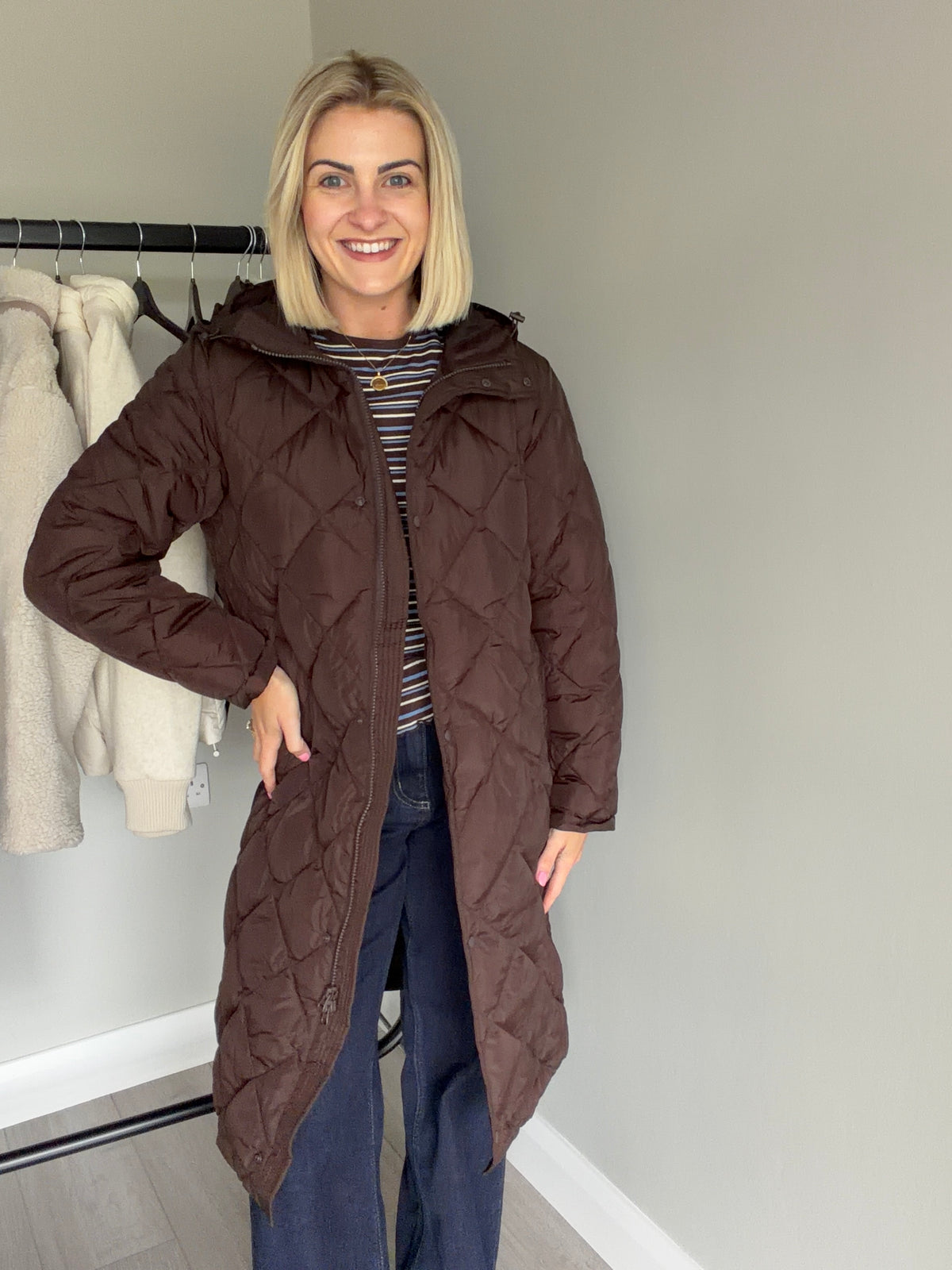 Freequent Mole Quilt Coat