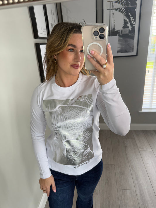 Rant & Rave Darla White Tee
