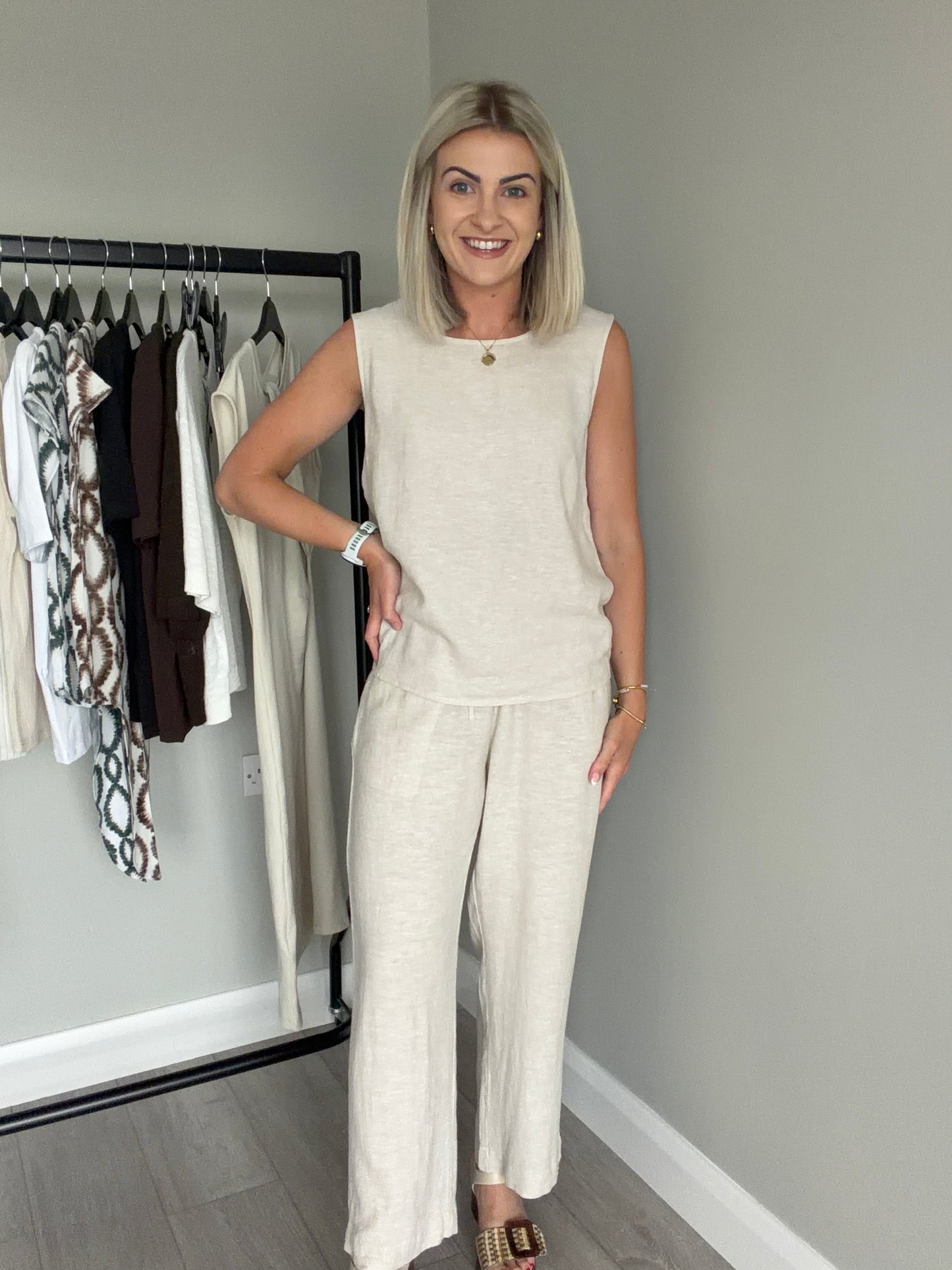 Freequent Moonbeam Melange Top