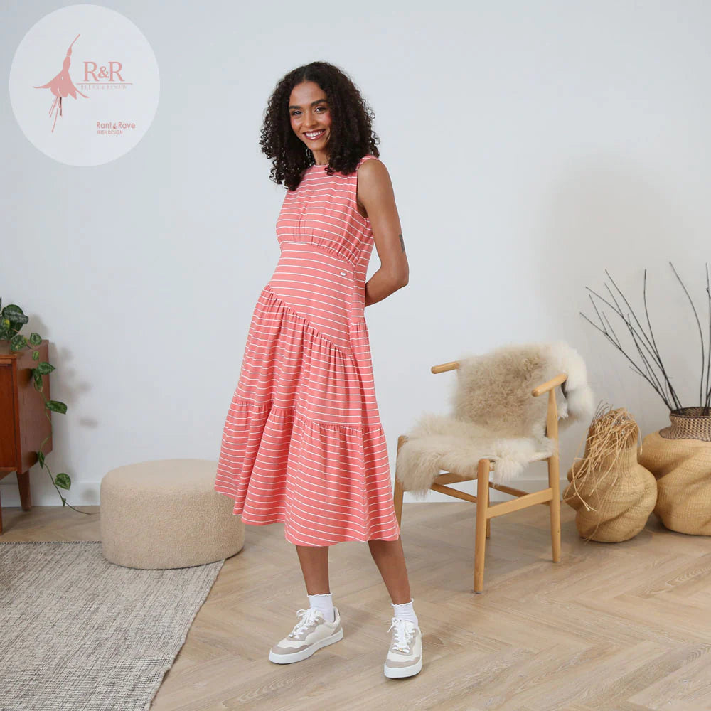 Relax & Renew Effie Coral Dress