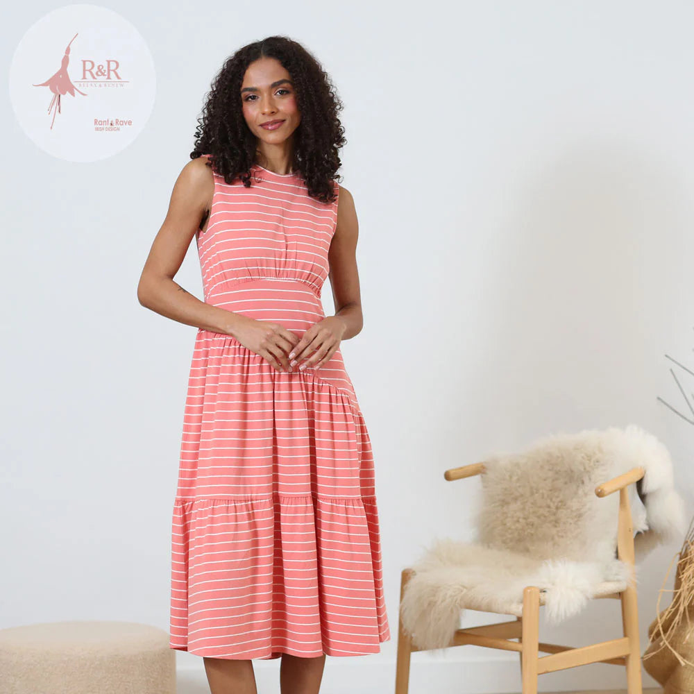 Relax & Renew Effie Coral Dress
