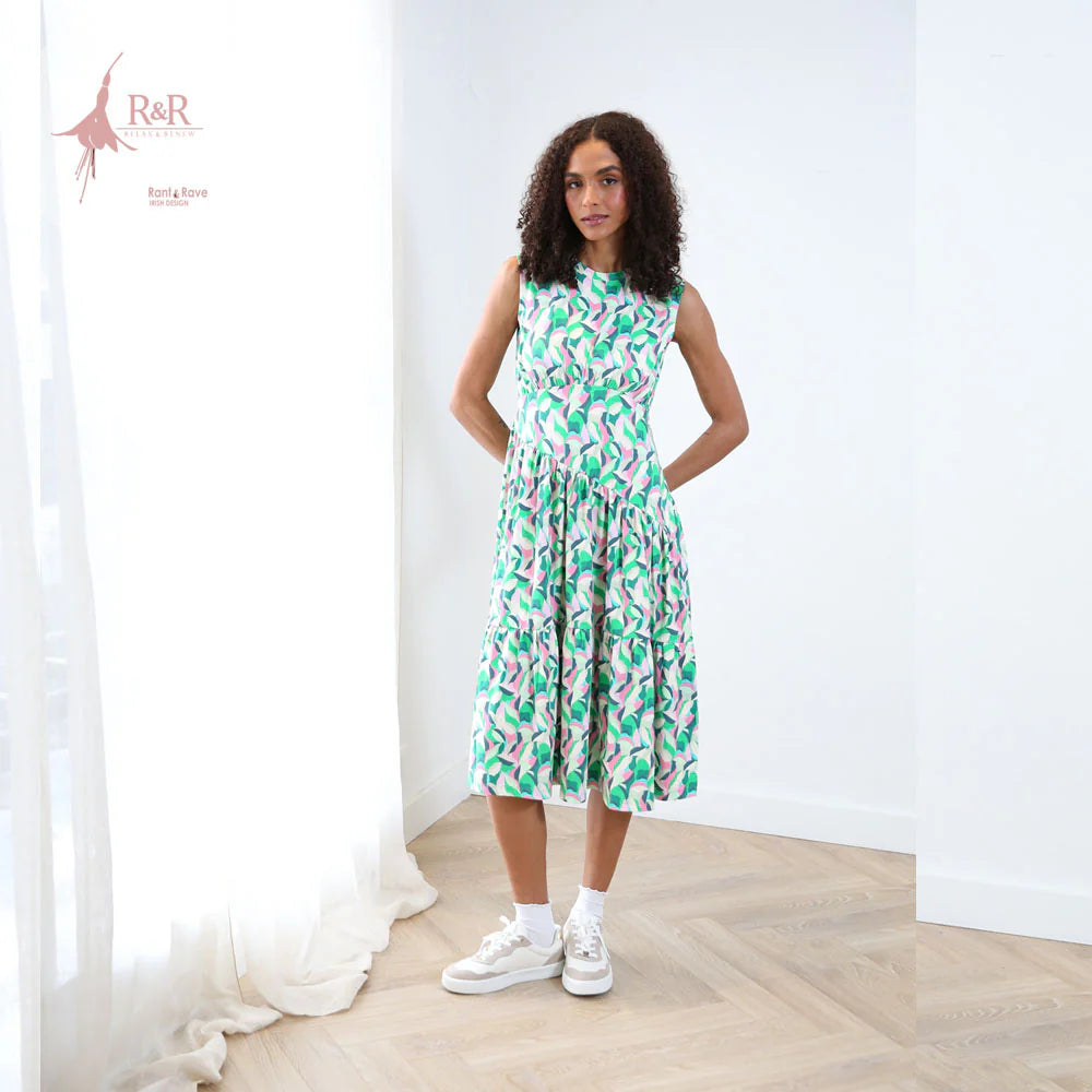 Relax & Renew Effie Green Dress