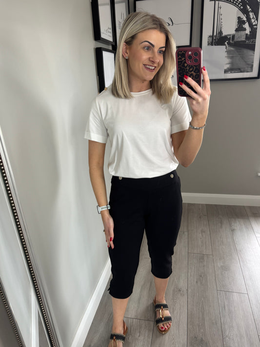 Pinns Black Comfort Crops