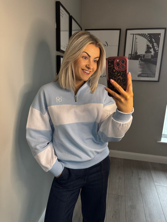 Relax & Renew Eudora Sky Half Zip