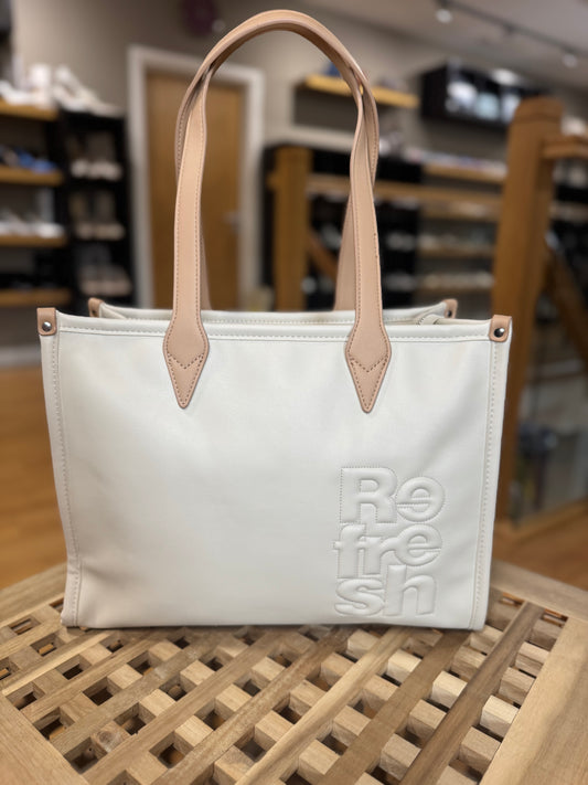 Refresh Cream/Tan Bag