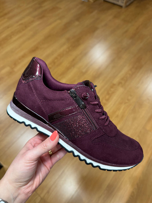 Marco Tozzi Mulberry Zip Trainer