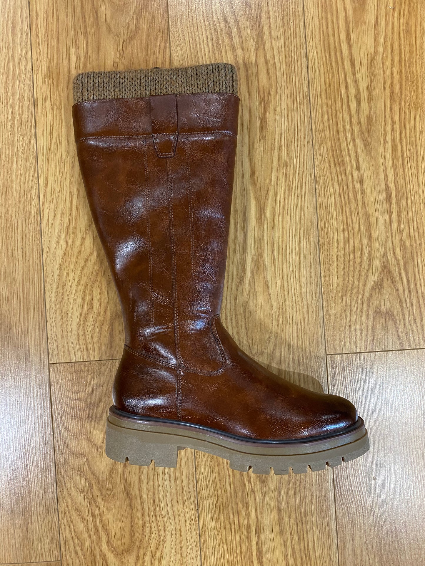 Marco Tozzi Chestnut Knee Boot