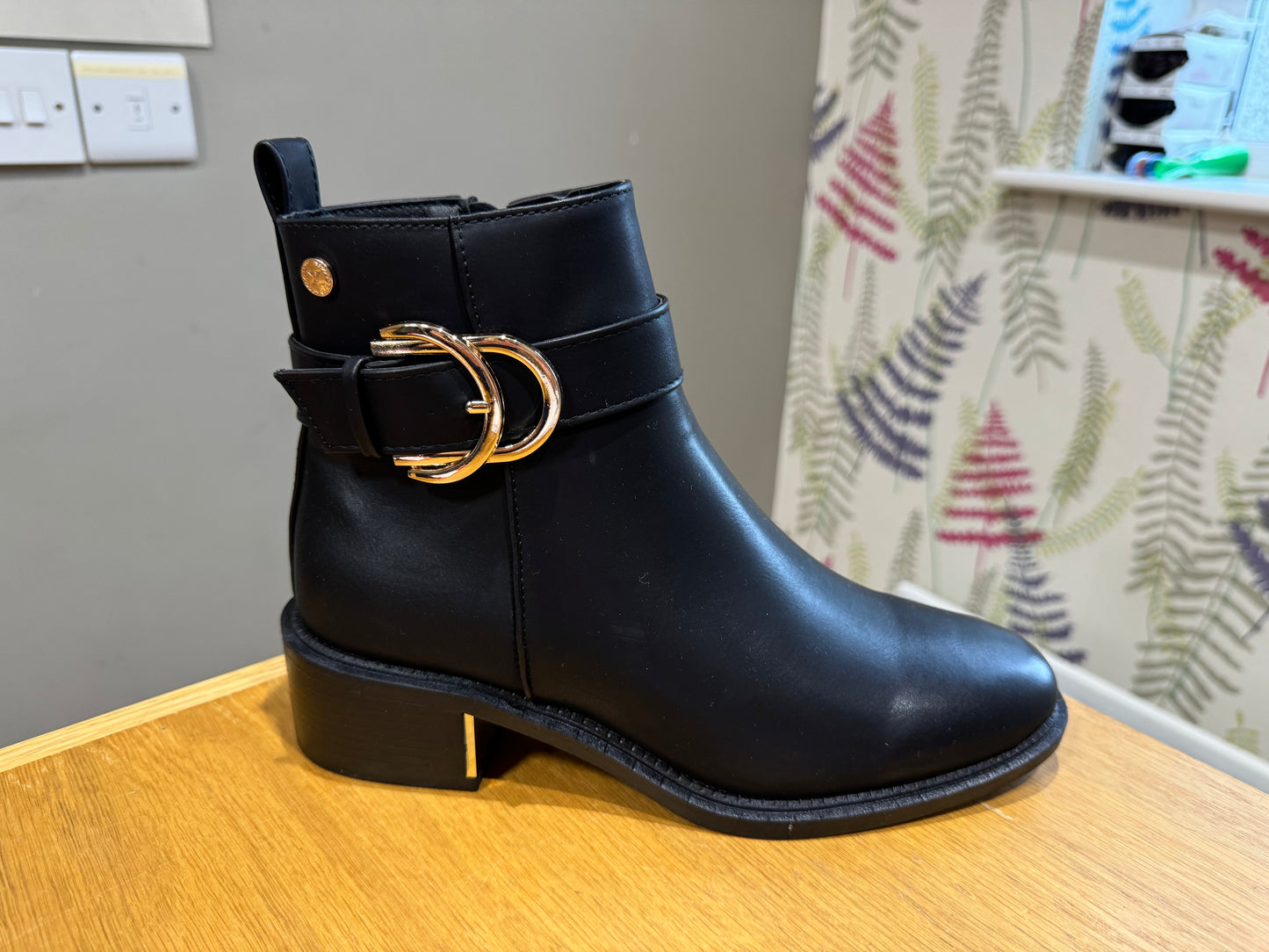 XTI Black Ankle Boot