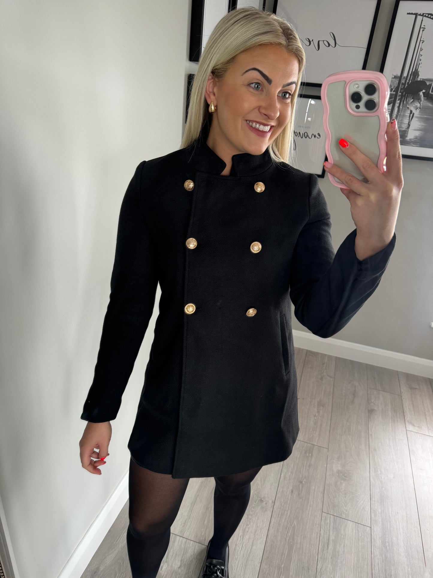 Rant & Rave Ashley Black Coat