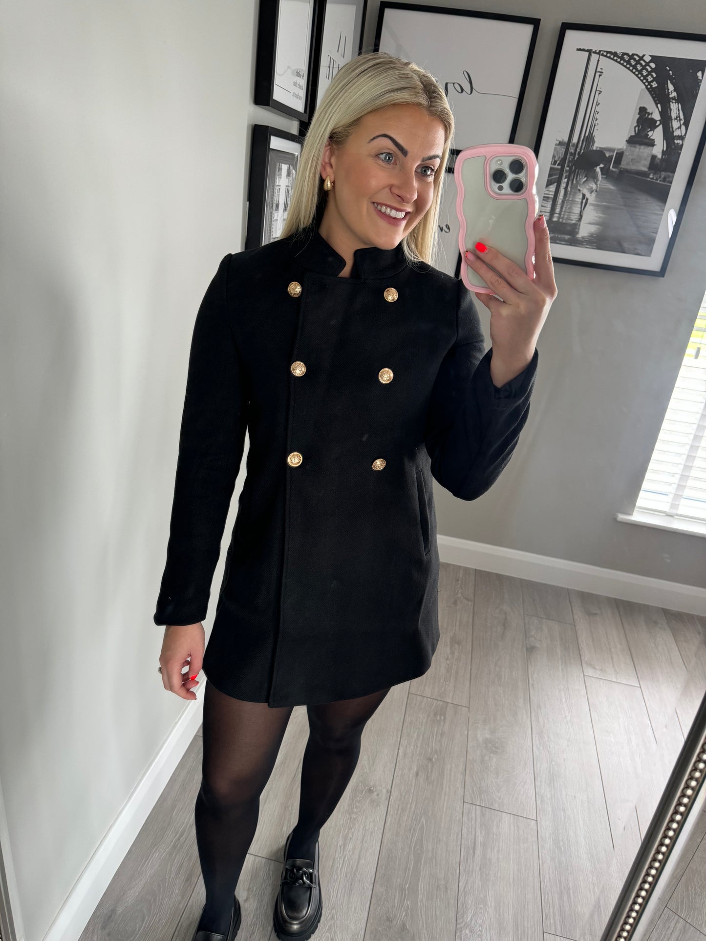 Rant & Rave Ashley Black Coat