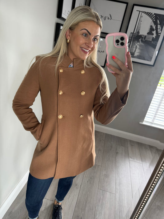 Rant & Rave Ashley Camel Coat