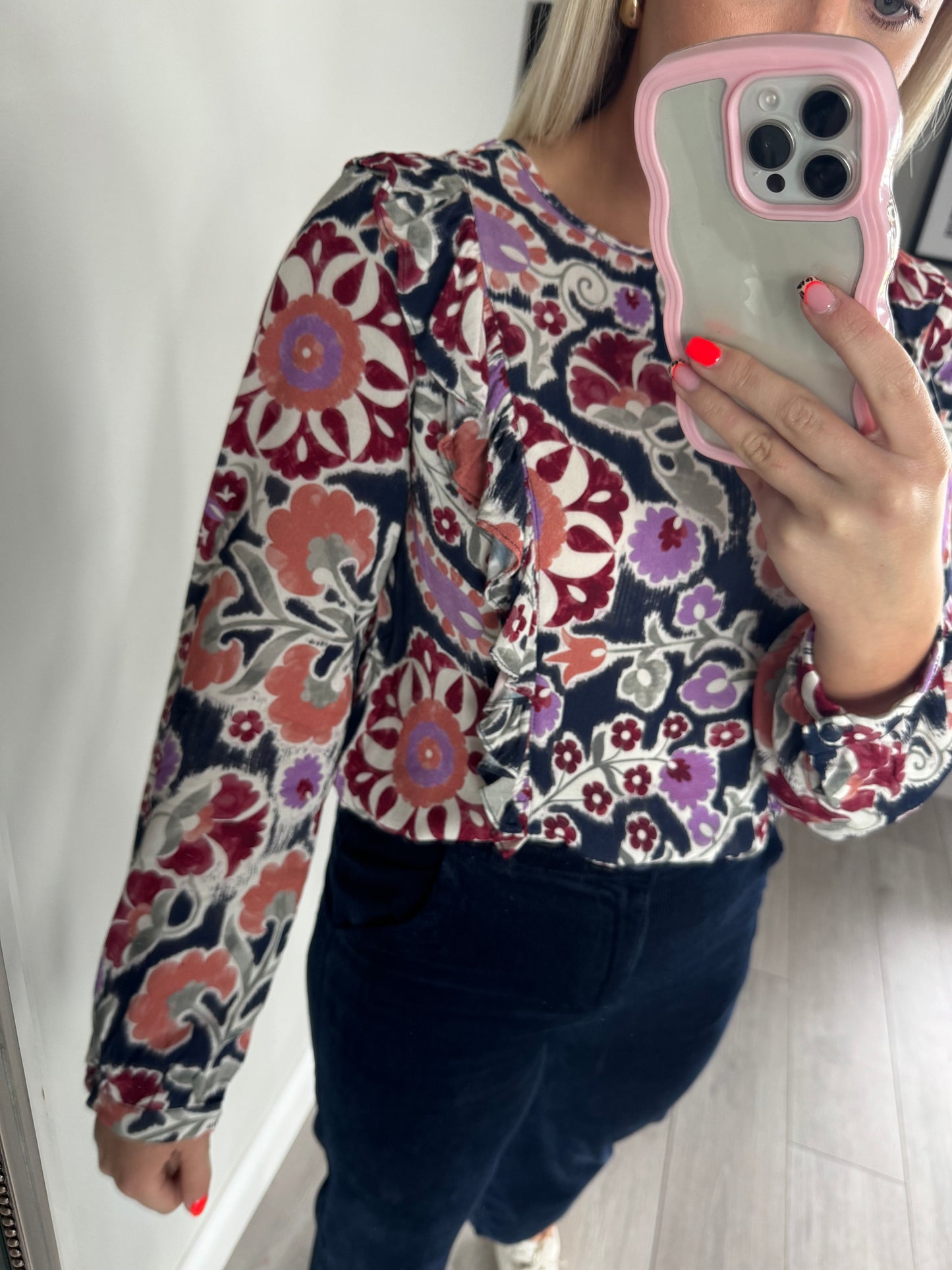 Rant & Rave Carrie Cream Top