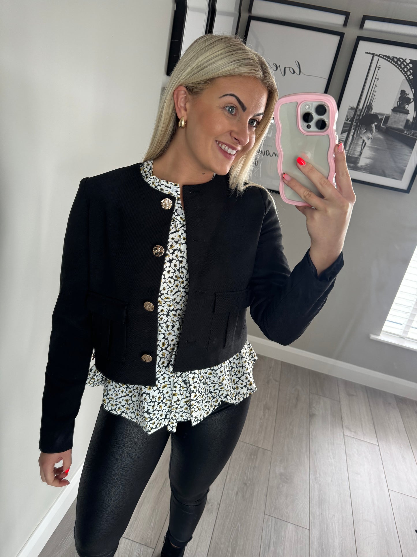 Rant & Rave Babette Black Jacket