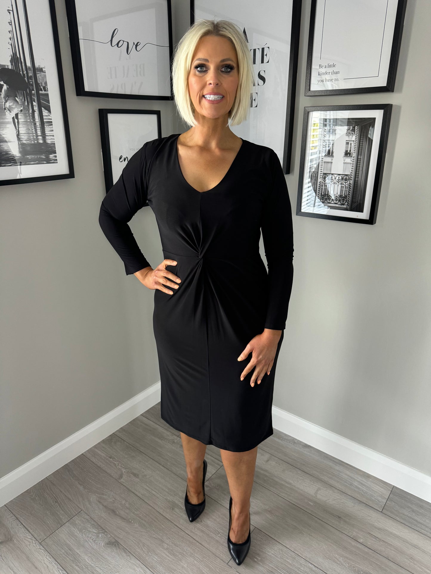 Anonymous Black Knot Dress