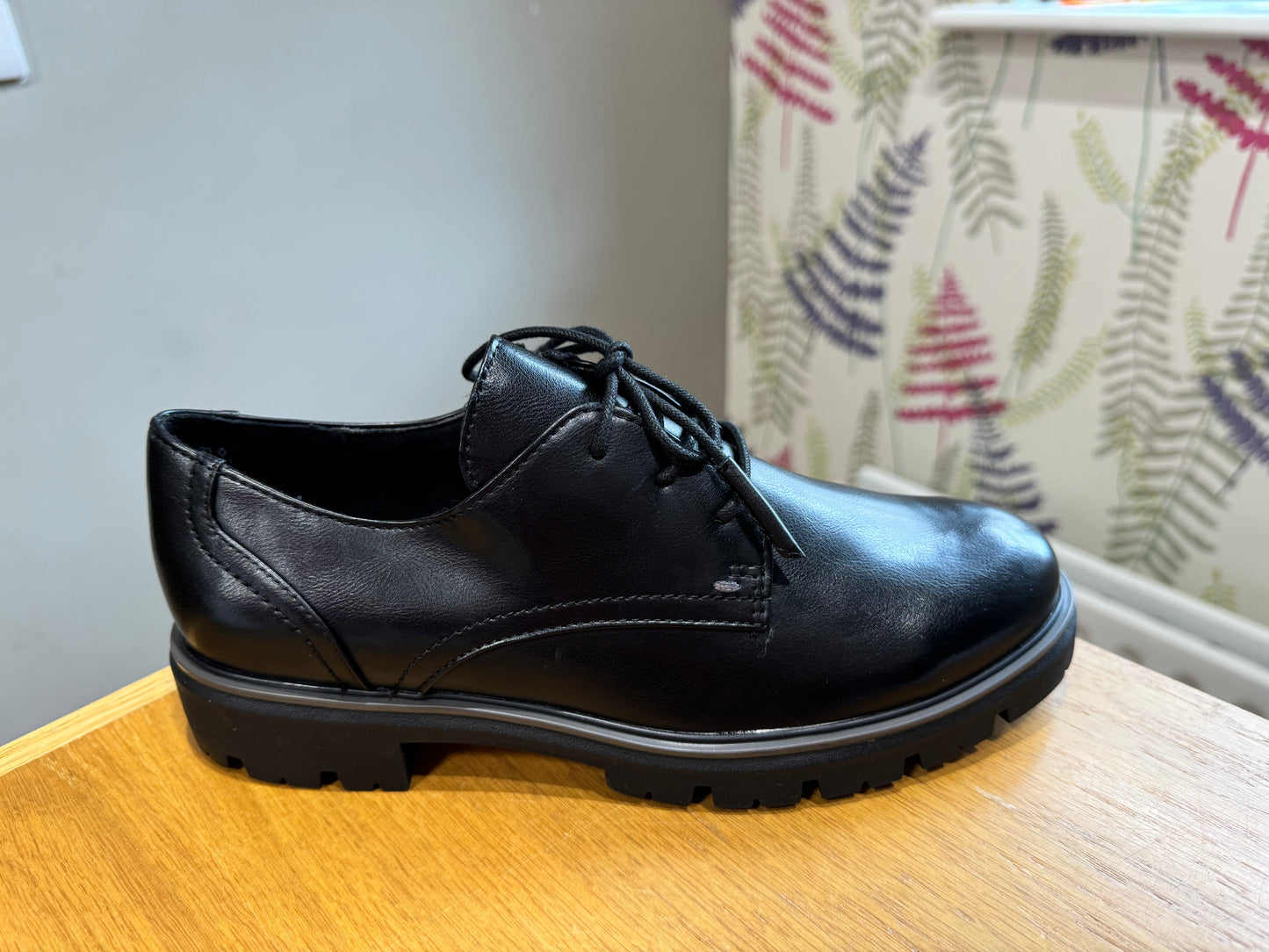 Marco Tozzi Black Brogue